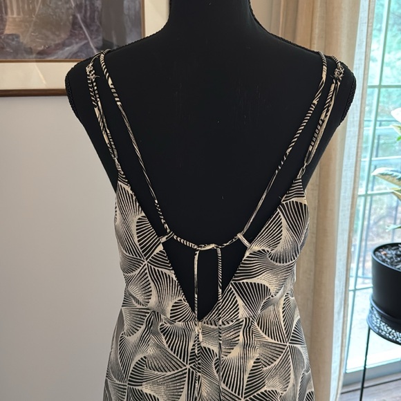 Urban Outfitters Ruched Satin Slip Midi Dress - Size Medium - Picture 10 of 10